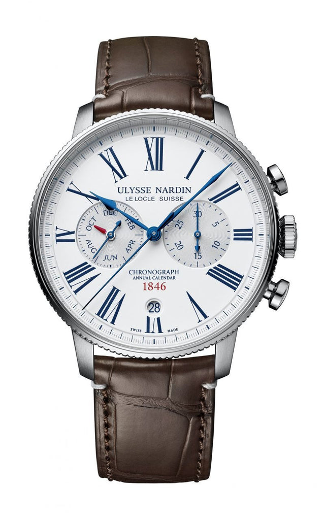 Мужские часы Ulysse Nardin Marine Torpilleur Annual Chronograph 1533-320LE-0A-175/1A