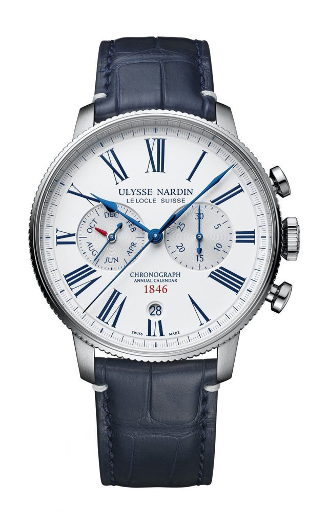 Мужские часы Ulysse Nardin Marine Torpilleur Annual Chronograph 1533-320LE-0A-175/1B