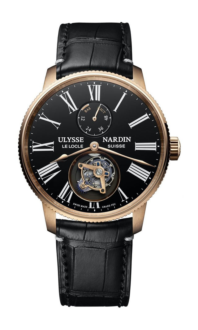 Мужские часы Ulysse Nardin Marine Torpilleur Tourbillon Grand Feu 1282-310LE-2AE-175/1A
