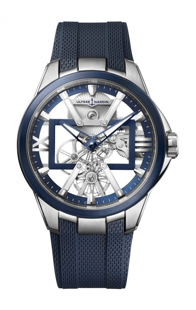 Мужские часы Ulysse Nardin Skeleton X 42 мм 3713-260-3/03