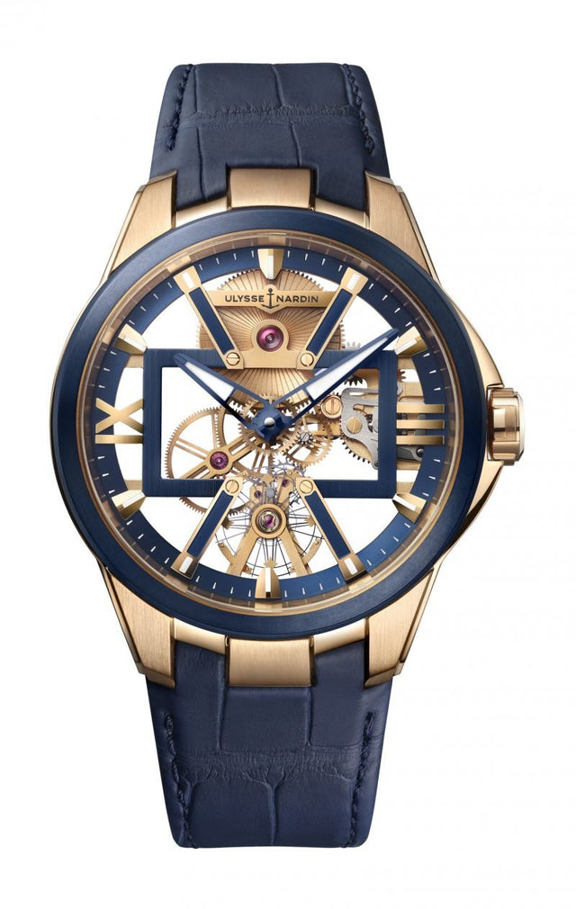 Мужские часы Ulysse Nardin Skeleton X 42 мм 3716-260/03