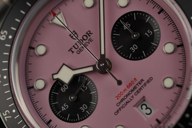 Tudor Black Bay Chrono Inter Miami Pink Dial M79360N-0019