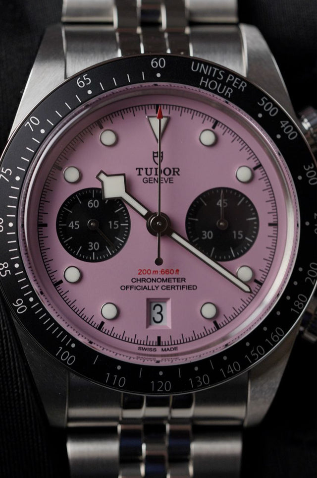 Tudor Black Bay Chrono Inter Miami Pink Dial M79360N-0019