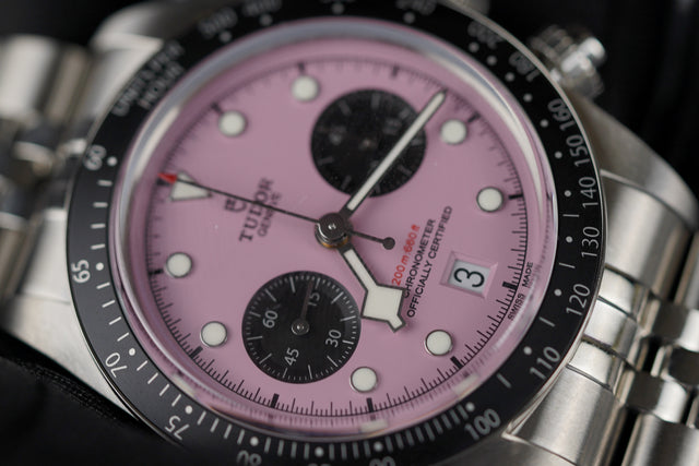 Tudor Black Bay Chrono Inter Miami Pink Dial M79360N-0019