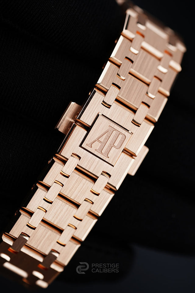 Audemars Piguet Royal Oak 15551OR.ZZ.1356OR.02 Rose Gold 37 mm – Prestige Calibers Dubai