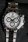 Rolex Cosmograph Daytona 126500LN "Panda" - White Dial Ceramic Bezel - Dubai Based, Worldwide Shipping