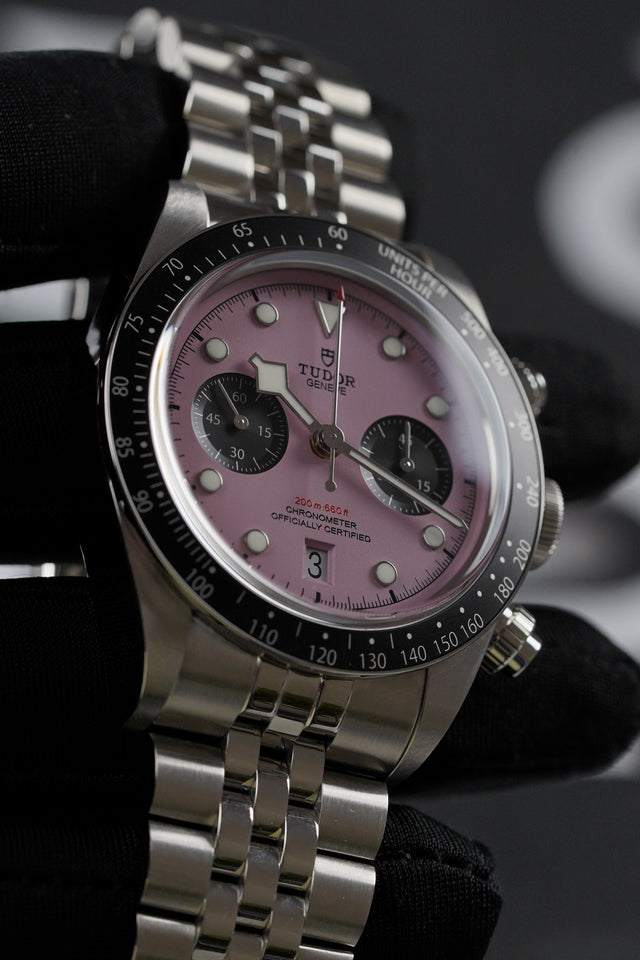 Tudor Black Bay Chrono Inter Miami Pink Dial M79360N-0019