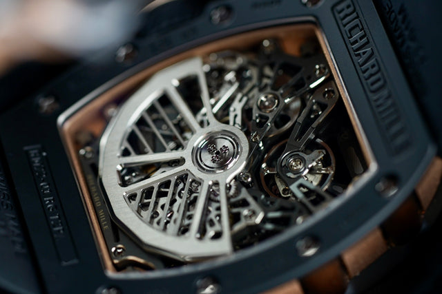 Richard Mille RM 72-01 Rose Gold and Black Ceramic Flyback Chronograph