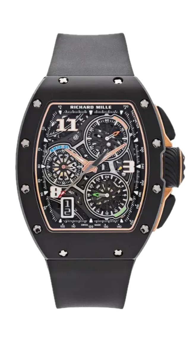 Richard Mille RM 72-01 Lifestyle In-House Chronograph Мужские часы из розового золота