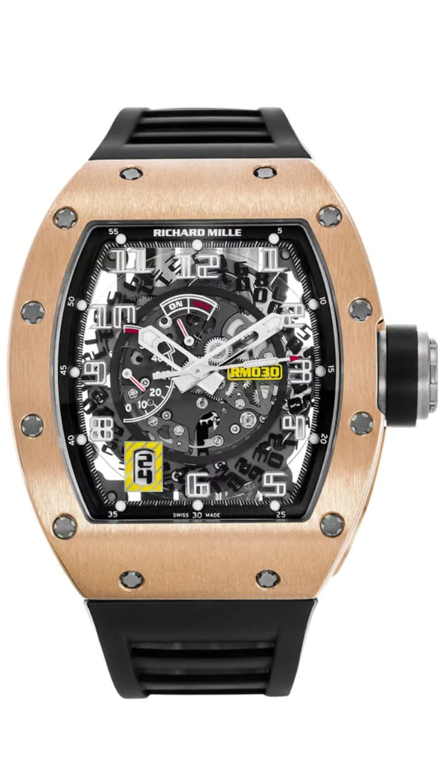 Richard Mille RM 030 Rose Gold and Titanium Automatic Winding with Declutchable Rotor Men's watch