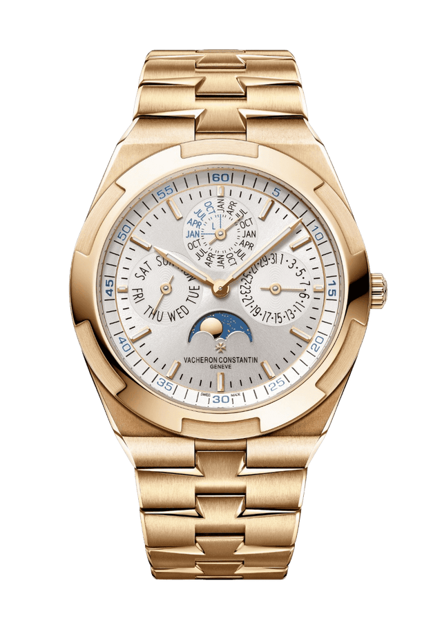 Vacheron Constantin Overseas Perpetual Calendar Ultra-Thin Men's watch rose gold moon phase 4300V/120R-B064