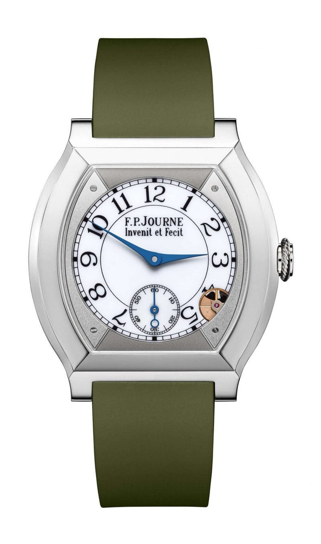 F.P.Journe Élégante 40 Titanium 35mm Green strap