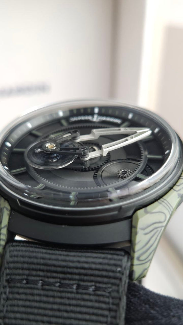 Ulysse Nardin Freak [X OPS] – 43 mm Titanium & Carbon Men’s Watch with Flying Carousel Movement 2303-270-2A-KAKI/0B