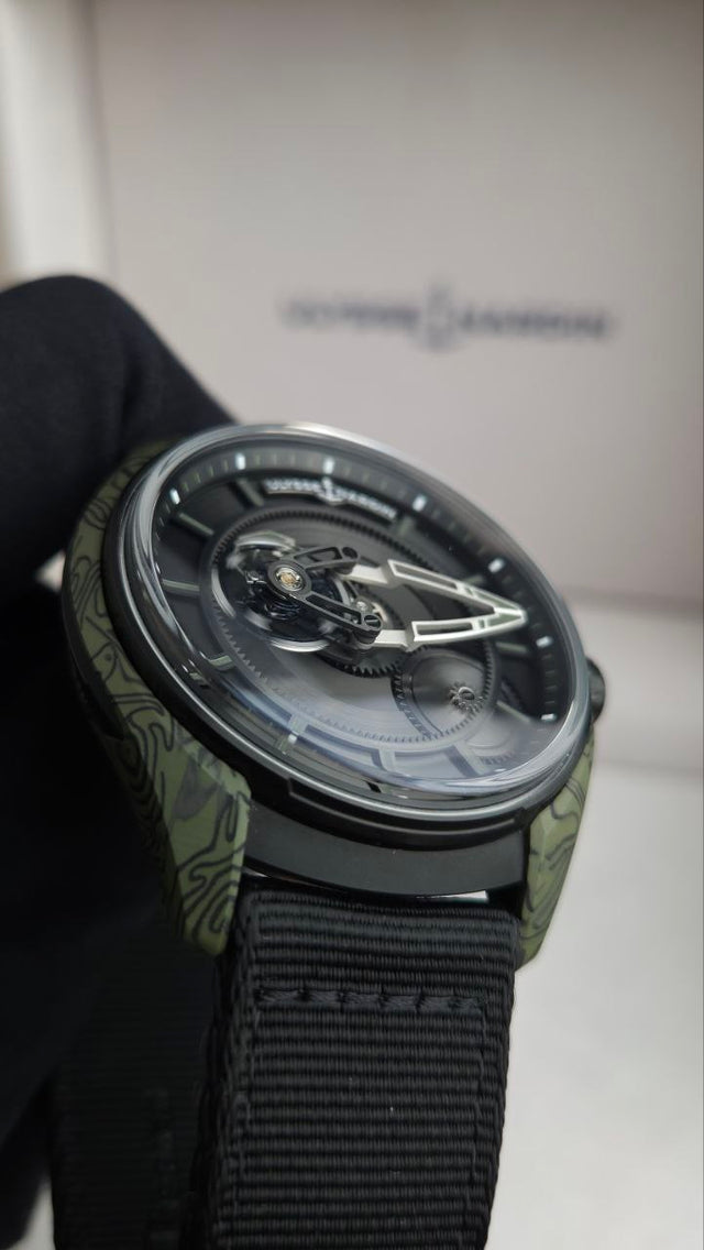 Ulysse Nardin Freak [X OPS] – 43 mm Titanium & Carbon Men’s Watch with Flying Carousel Movement 2303-270-2A-KAKI/0B