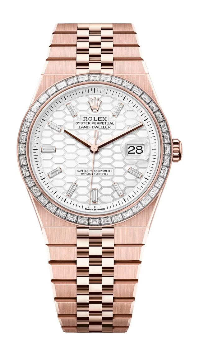 Rolex Land-Dweller 40mm Everose Gold 127385TBR-0003