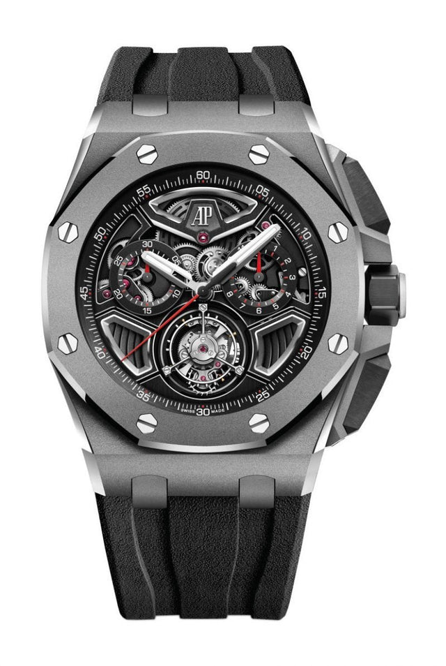 Audemars Piguet Royal Oak Offshore Selfwinding Flying Tourbillon Flyback Chronograph Men's Watch 26622TI.GG.D002CA.01