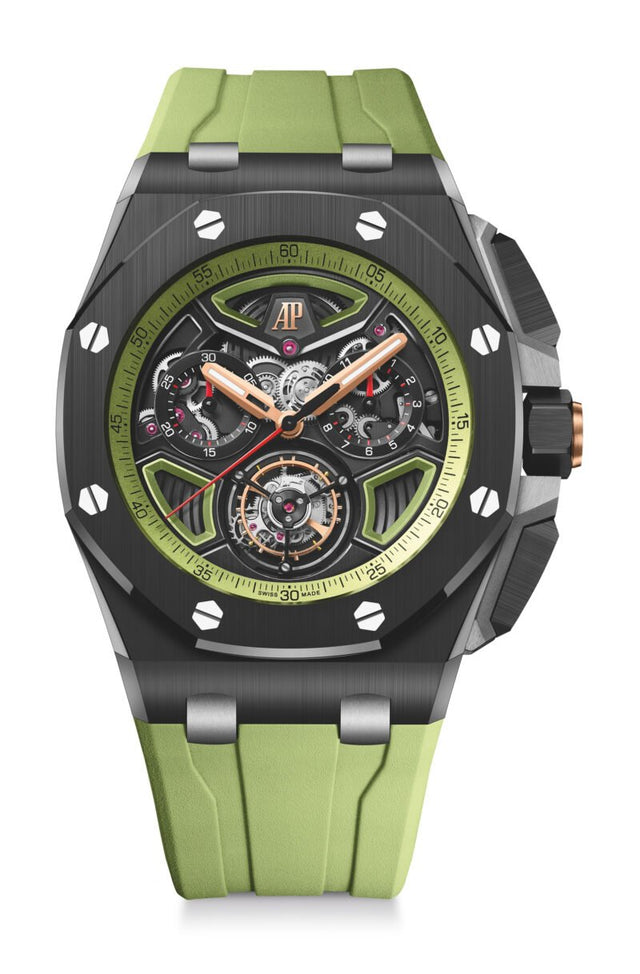 Audemars Piguet Royal Oak Offshore Selfwinding Tourbillon Chronograph Men's Watch 26622CE.OO.D062CA.01