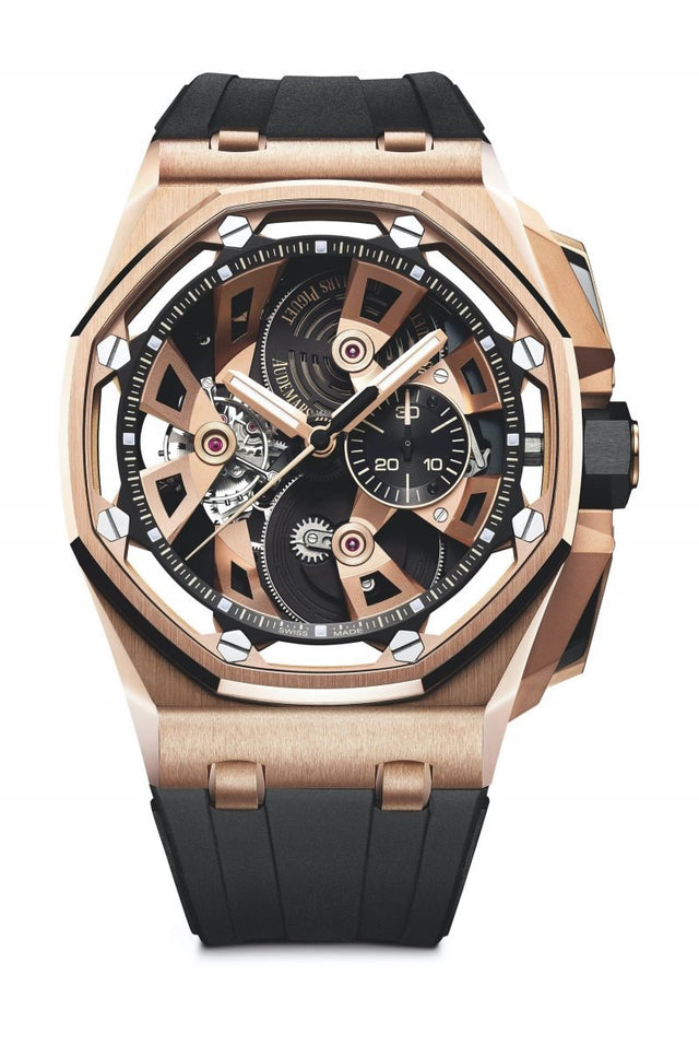 Audemars Piguet Royal Oak Offshore Tourbillon Chronograph Men's Watch 26421OR.OO.A002CA.01