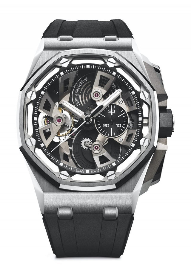 Audemars Piguet Royal Oak Offshore Tourbillon Chronograph Men's Watch 26421ST.OO.A002CA.01