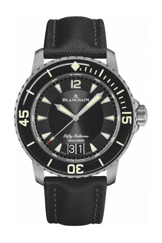 Blancpain Fifty Fathoms Automatique Grande Date Men's watch 5050-12B30-B52A