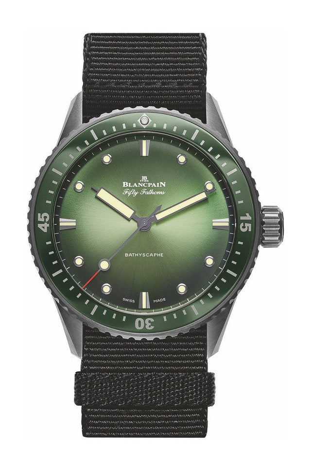 Blancpain Fifty Fathoms Bathyscape Limited Edition Mokarran Men's watch 5005 0153 NABA
