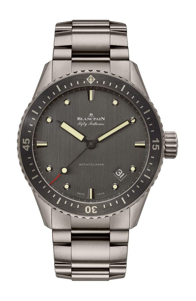 Blancpain Fifty Fathoms Bathyscaphe Titanium Men's watch 5000-1210-98S