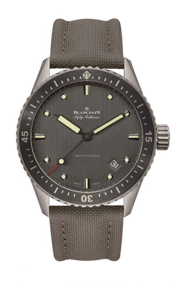 Blancpain Fifty Fathoms Bathyscaphe Titanium Men's watch 5000-1210-G52A