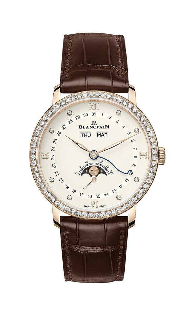 Blancpain Villeret Quantième Complet Men's watch 6264 2987 55B