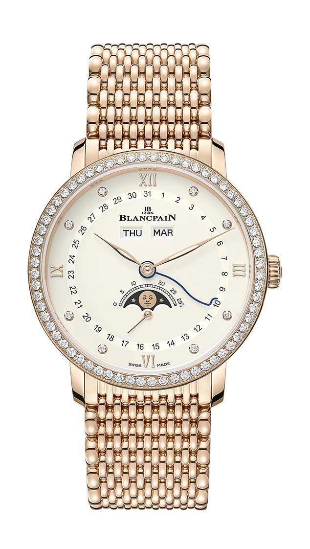 Blancpain Villeret Quantième Complet Men's watch 6264 2987 MMB