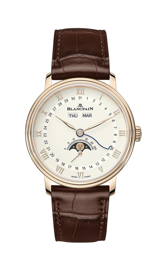Blancpain Villeret Quantième Complet Men's watch 6264 3642 55B