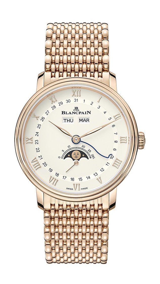 Blancpain Villeret Quantième Complet Men's watch 6264 3642 MMB
