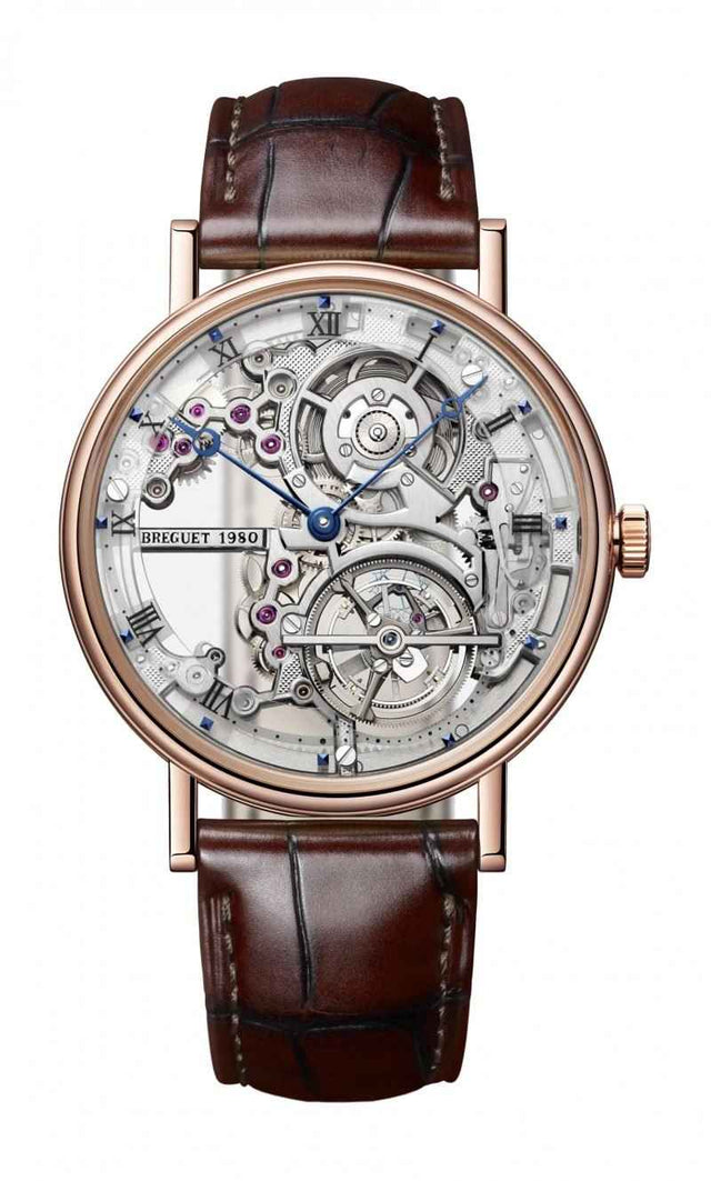 Breguet Classique Tourbillon Extra-Plat Squelette 5395 Men's Watch 5395BR/1S/9WU