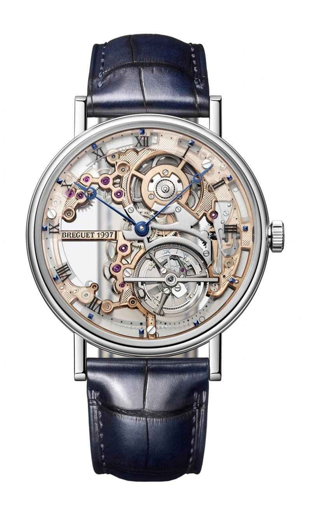 Breguet Classique Tourbillon Extra-Plat Squelette 5395 Men's Watch 5395PT/RS/9WU