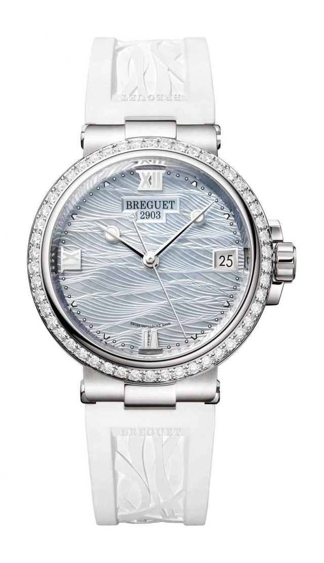 Breguet Marine Dame 9518 Woman's Watch 9518BB/V2/584/D000