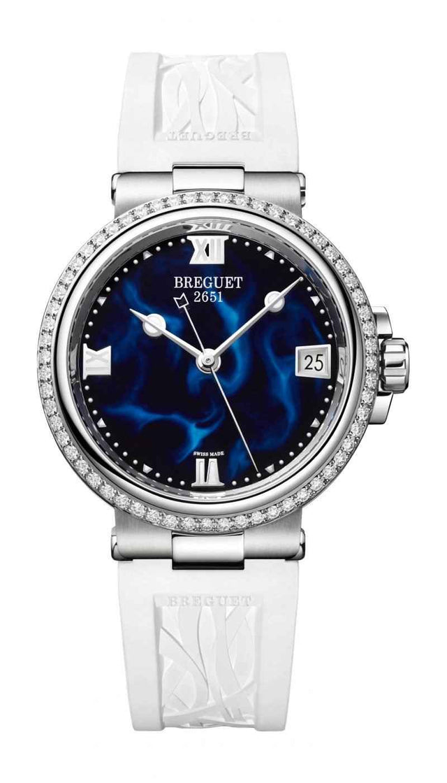 Breguet Marine Dame 9518 Woman's Watch 9518ST/E2/584/D000