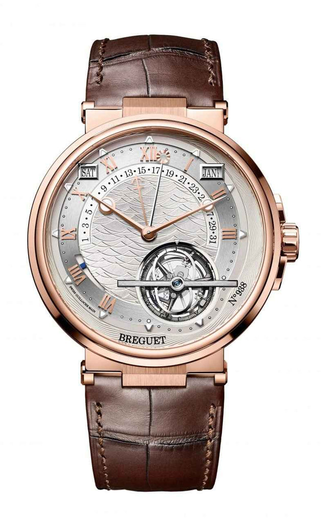 Breguet Marine Tourbillon Équation Marchante 5887 Men's Watch 5887BR/12/9WV