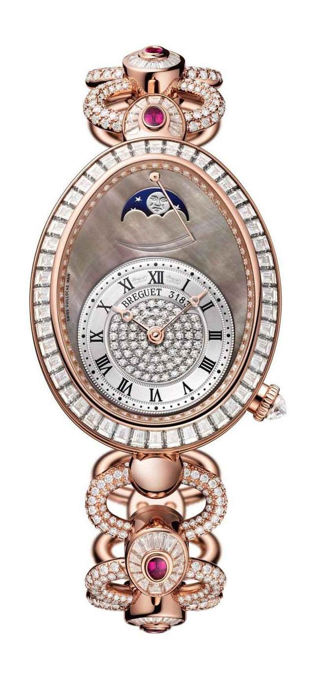 Breguet Reine de Naples 8909 Woman's Watch 8909BR/8T/J29/DDDR