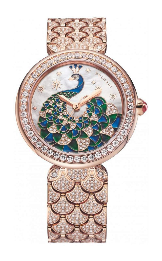 Bvlgari Divas’ Dream Peacock Diamonds Woman's Watch 103348