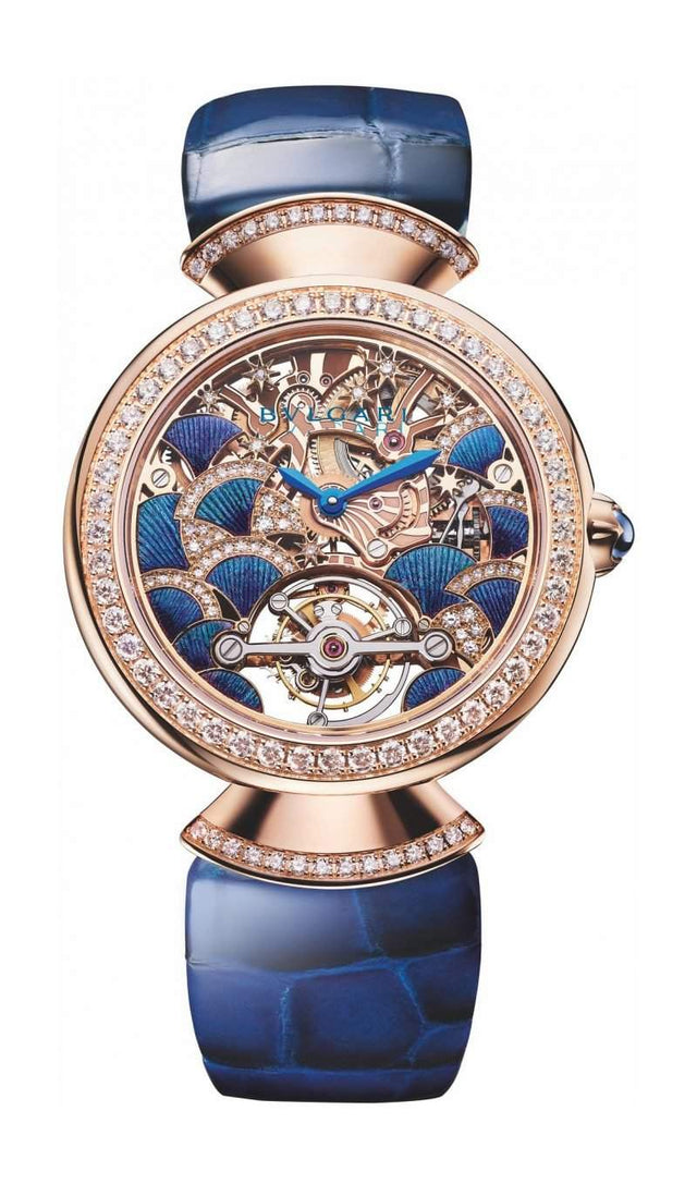 Bvlgari Divas’ Dream Peacock Tourbillon Lumiere Woman's Watch 103351