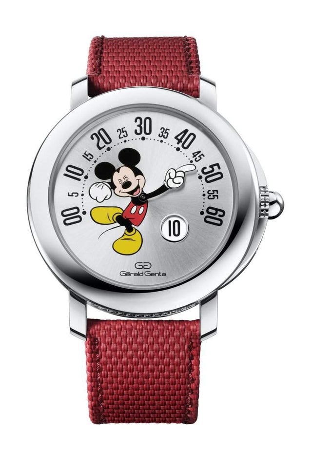 Bvlgari Gerald Genta Arena Retro Mickey Mouse Disney Men's Watch 103613