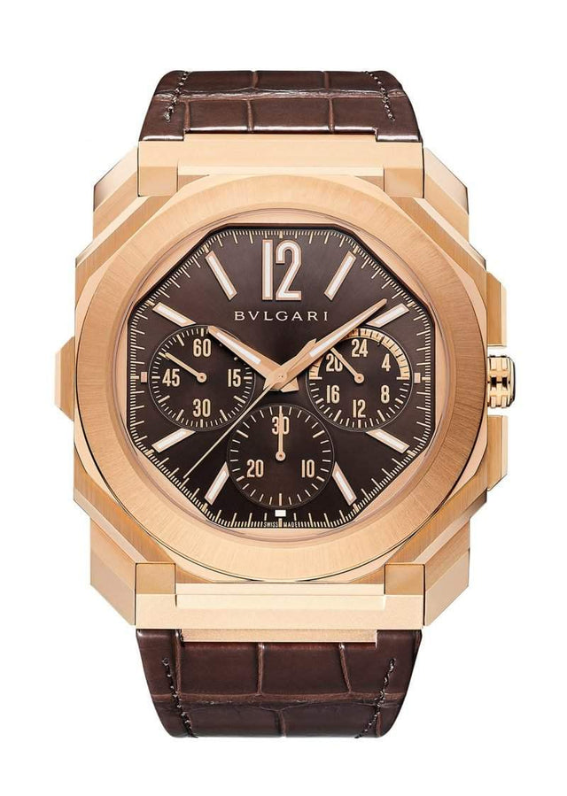 Bvlgari Octo Finissimo Chronograph GMT Automatic Men's Watch 103468