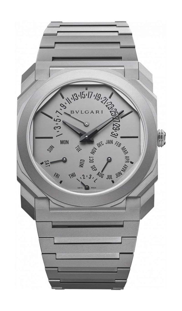 Bvlgari Octo Finissimo Perpetual Calendar Titanium Men's Watch 103200