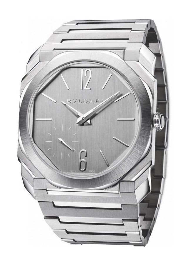 Bvlgari Octo Finissimo S Steel Slivered Dial Men's Watch 103464
