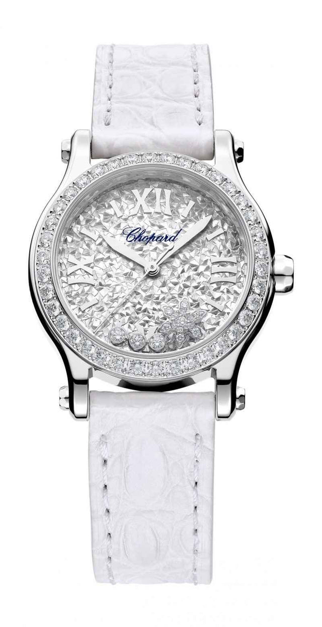Chopard Happy Snowflakes Woman's Watch 278573-3023