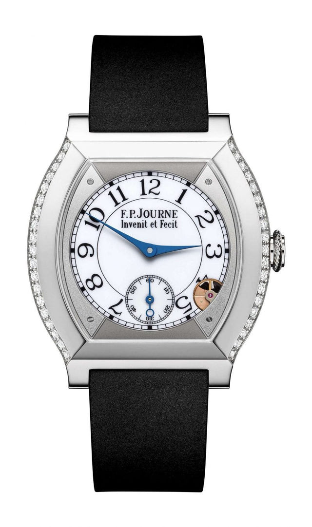 F.P.Journe 35mm élégante 40 Titanium 2 Rows of Diamonds Woman's Watch
