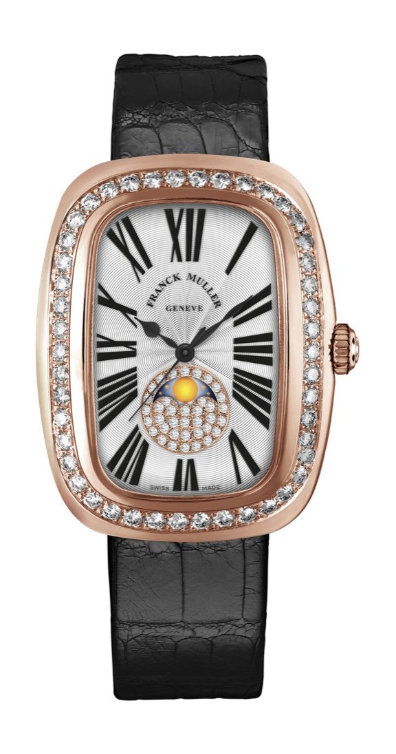 Franck Muller Galet Moonphase Woman's Watch 3000 M SC AT FO L R D 1R CD 1P 5N