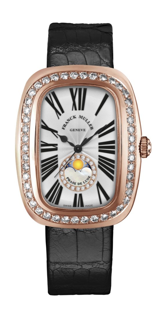 Franck Muller Galet Moonphase Woman's Watch 3000 M SC AT FO L R D 1R CD 1R 5N