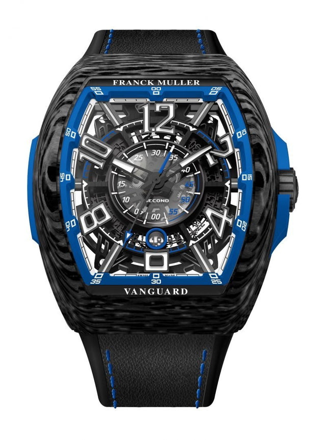 Franck Muller Vanguard Racing Skeleton Men's Watch V 45 SC DT RCG SQT (BL) C
