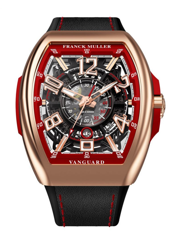 Franck Muller Vanguard Racing Skeleton Men's Watch V 45 SC DT SQT RCG (ER) 5N