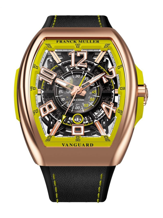 Franck Muller Vanguard Racing Skeleton Men's Watch V 45 SC DT SQT RCG (JA) 5N